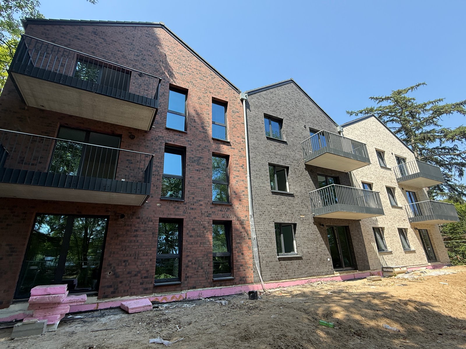 Vorher: Fassade vor der Sanierung